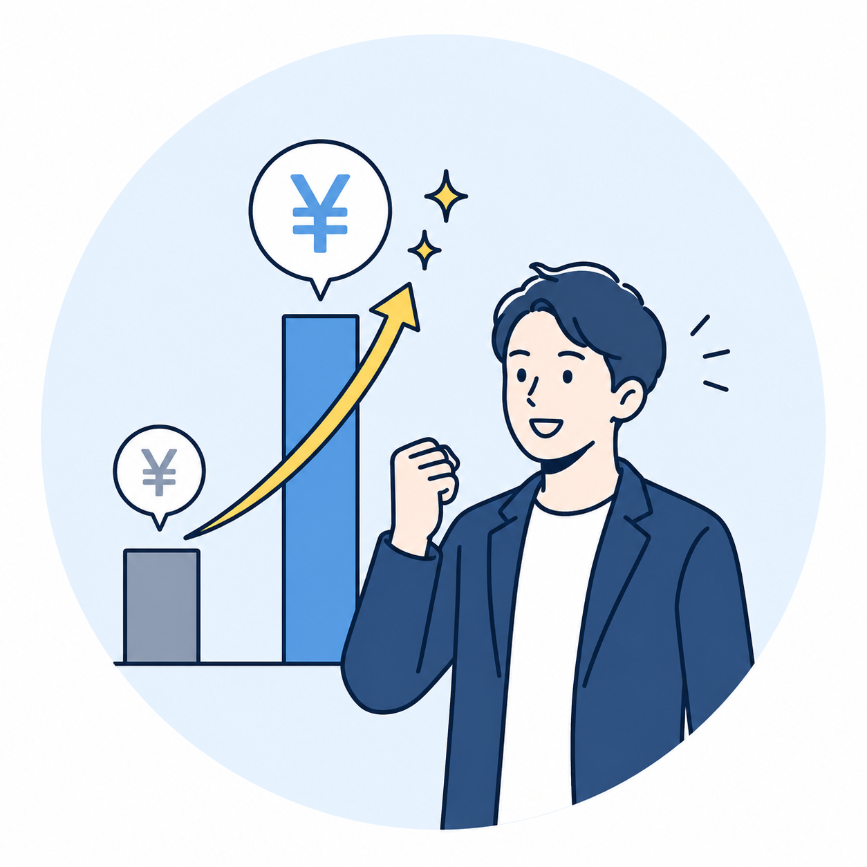 年収UP実績